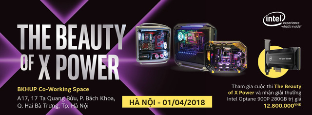 Offline The Beauty of X Power khởi động chào đón người đam mê phần cứng PC khủng tại Hà Nội