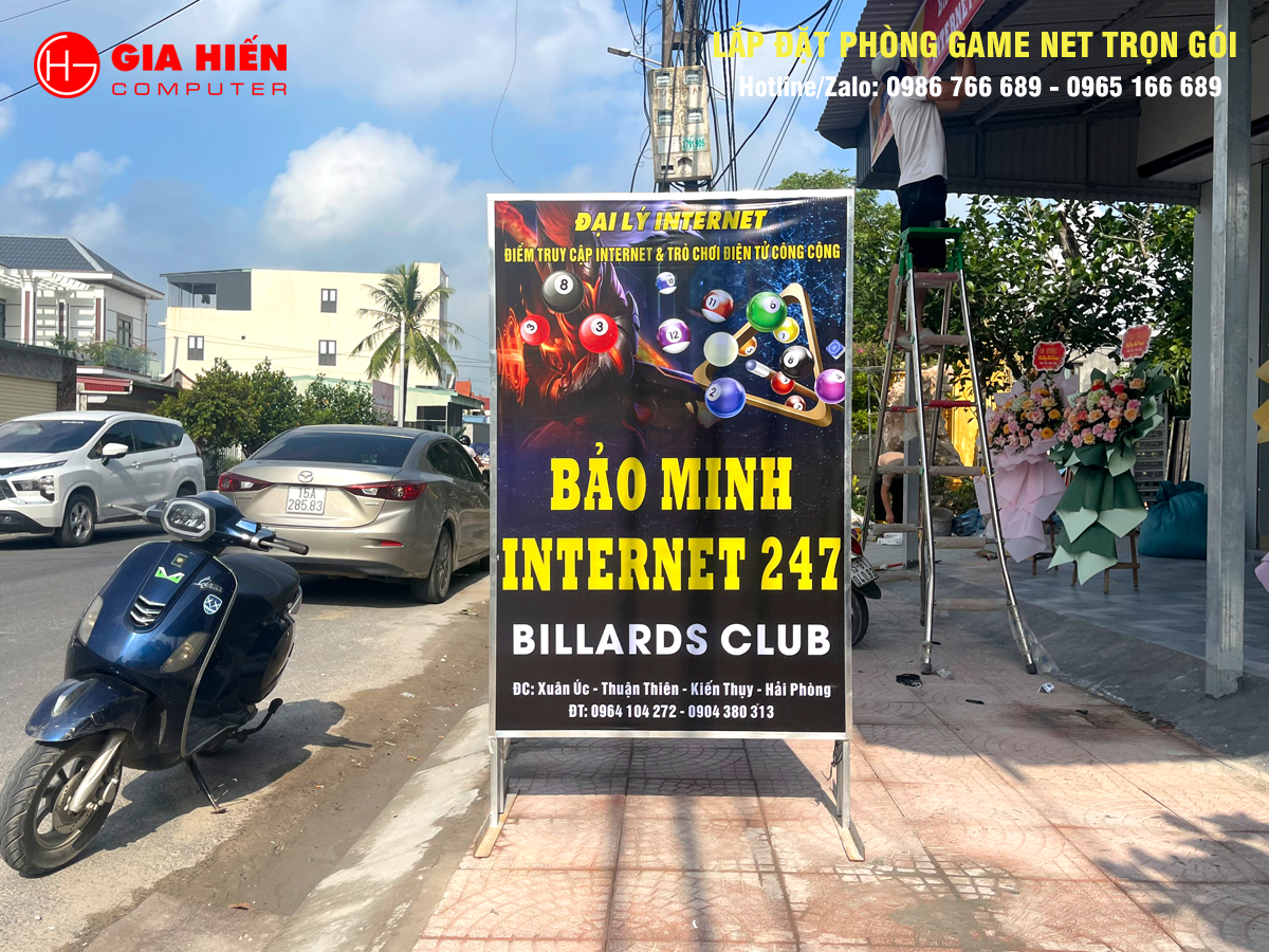 Bảo Minh Internet 247 vừa được đội ngũ Gia Hiến hoàn thiện và bàn giao ngày 04/10/2023