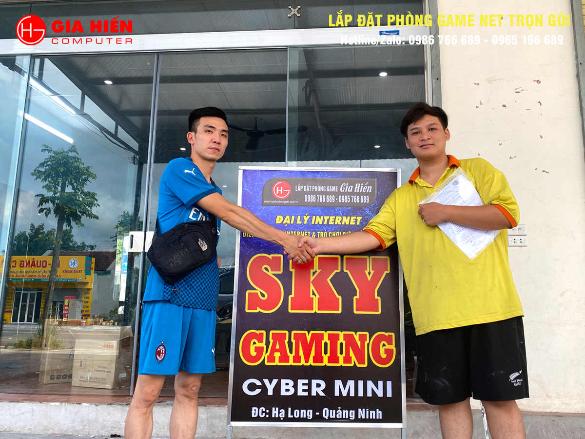 Sky Gaming vừa được đội ngũ Gia Hiến hoàn thiện và bàn giao ngày 01/07/2023