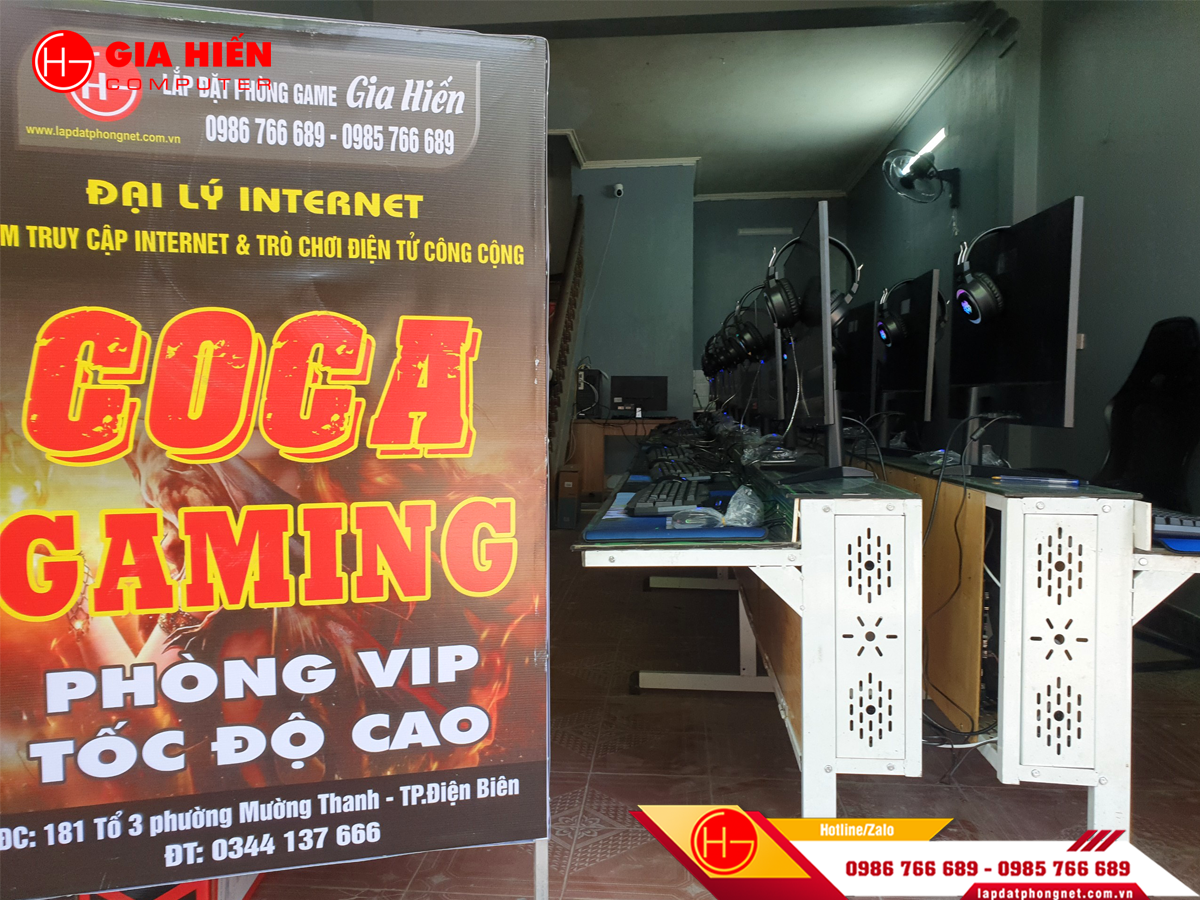 COCA GAMING tọa lạc tại trung tâm của TP Điện Biên.