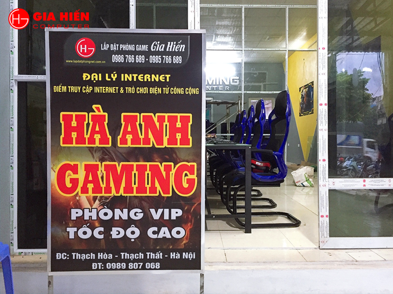 Hà Anh Gaming tọa lạc tại huyện Thạch Thất, Hà Nội.