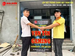 Dự án lắp đặt phòng net Vạn Tín Gaming - Bắc Ninh | Gia Hiến Computer 