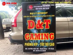  Dự án lắp đặt phòng net D&T Gaming - TP Vinh, Nghệ An | Gia Hiến Computer 