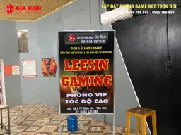 Dự án lắp đặt phòng net LEESIN GAMING - TT Thác Bà, Yên Bái | Gia Hiến Computer