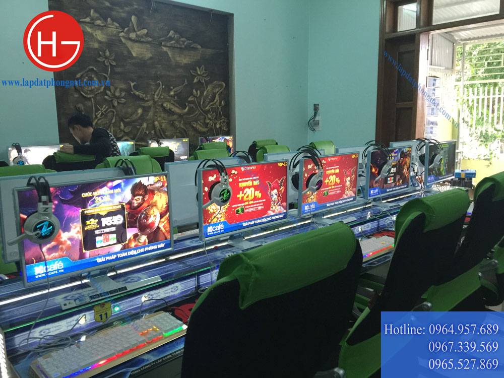 Lắp đặt phòng game trọn gói cho anh Thuận tại Thanh Hóa