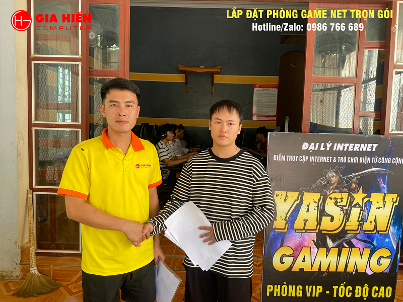 Yasin Gaming vừa được đội ngũ Gia Hiến hoàn thiện và bàn giao ngày 01/09/2025