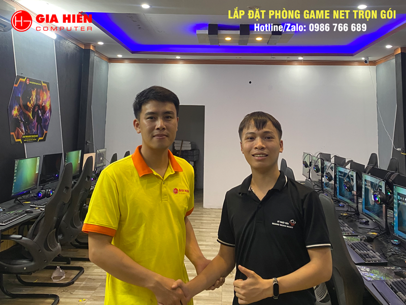 Gaming Center vừa được đội ngũ Gia Hiến hoàn thiện và bàn giao ngày 010/08/2025