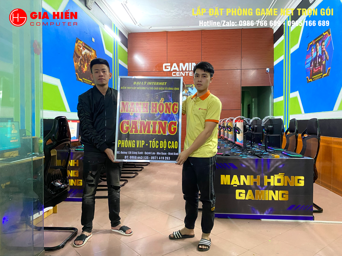 Mạnh Hồng Gaming vừa được đội ngũ Gia Hiến hoàn thiện và bàn giao ngày 25/12/2023