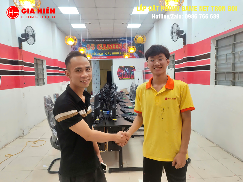 95 Gaming vừa được đội ngũ Gia Hiến hoàn thiện và bàn giao ngày 30/04/2025