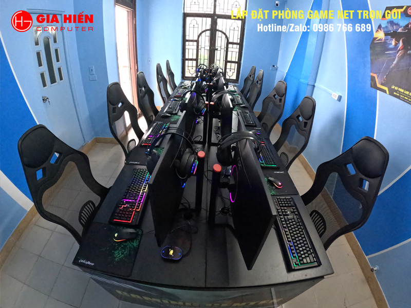 Gaming Center vừa được đội ngũ Gia Hiến hoàn thiện và bàn giao ngày 31/03/2025