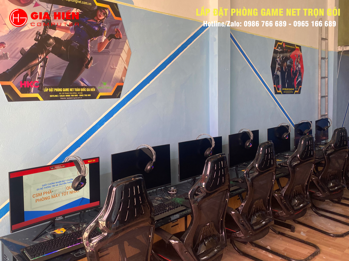 Minh Hiếu Gaming sở hữu 20PC cấu hình cao đáp ứng chơi mượt mà các tựa game hiện nay.
