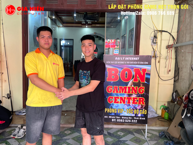 Bon Gaming vừa được đội ngũ Gia Hiến hoàn thiện và bàn giao ngày 09/05/2025